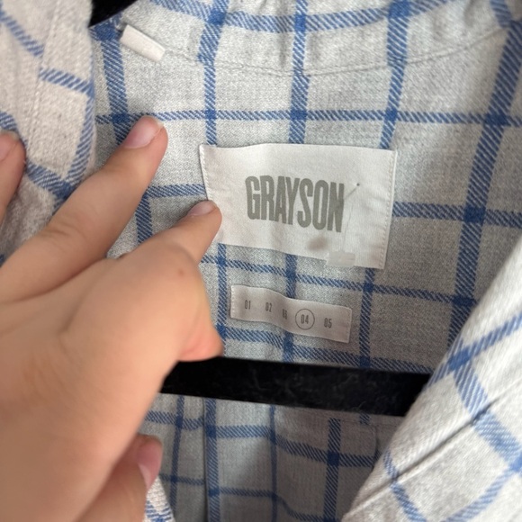 Grayson Plaid Long Sleeve Button Up Collared Shirt - Picture 2 of 3